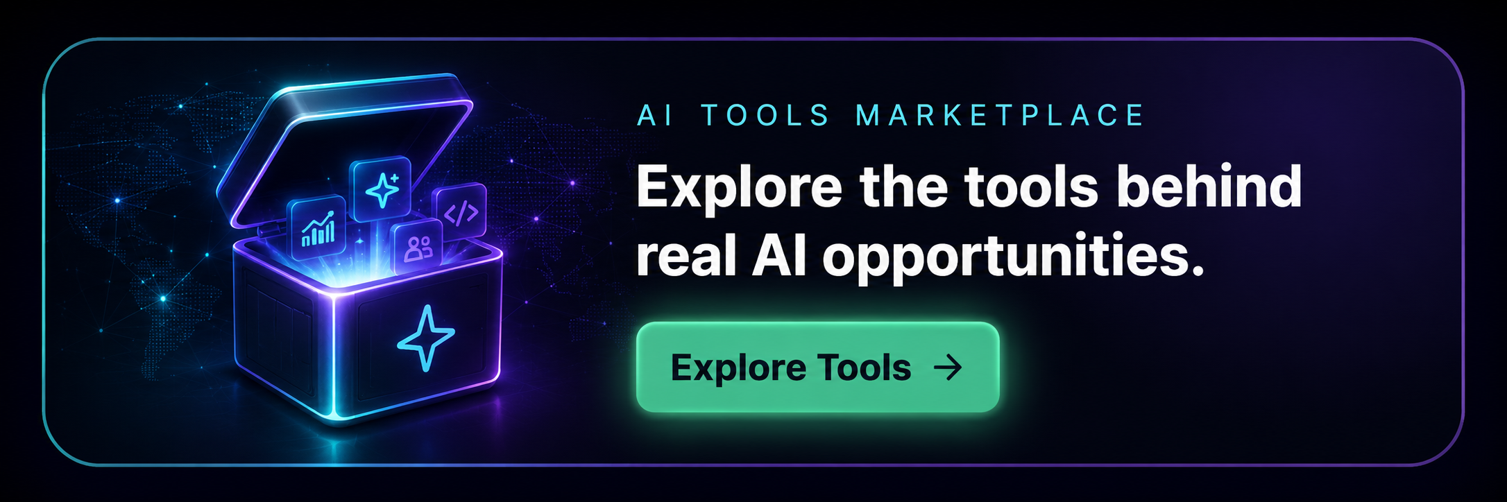 AI Tools Marketplace - Explore the tools behind real AI opportunities.